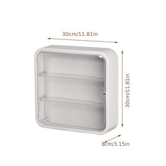 Acrylic Wall-mounted Bubble Matt Storage Display Rack Organizer