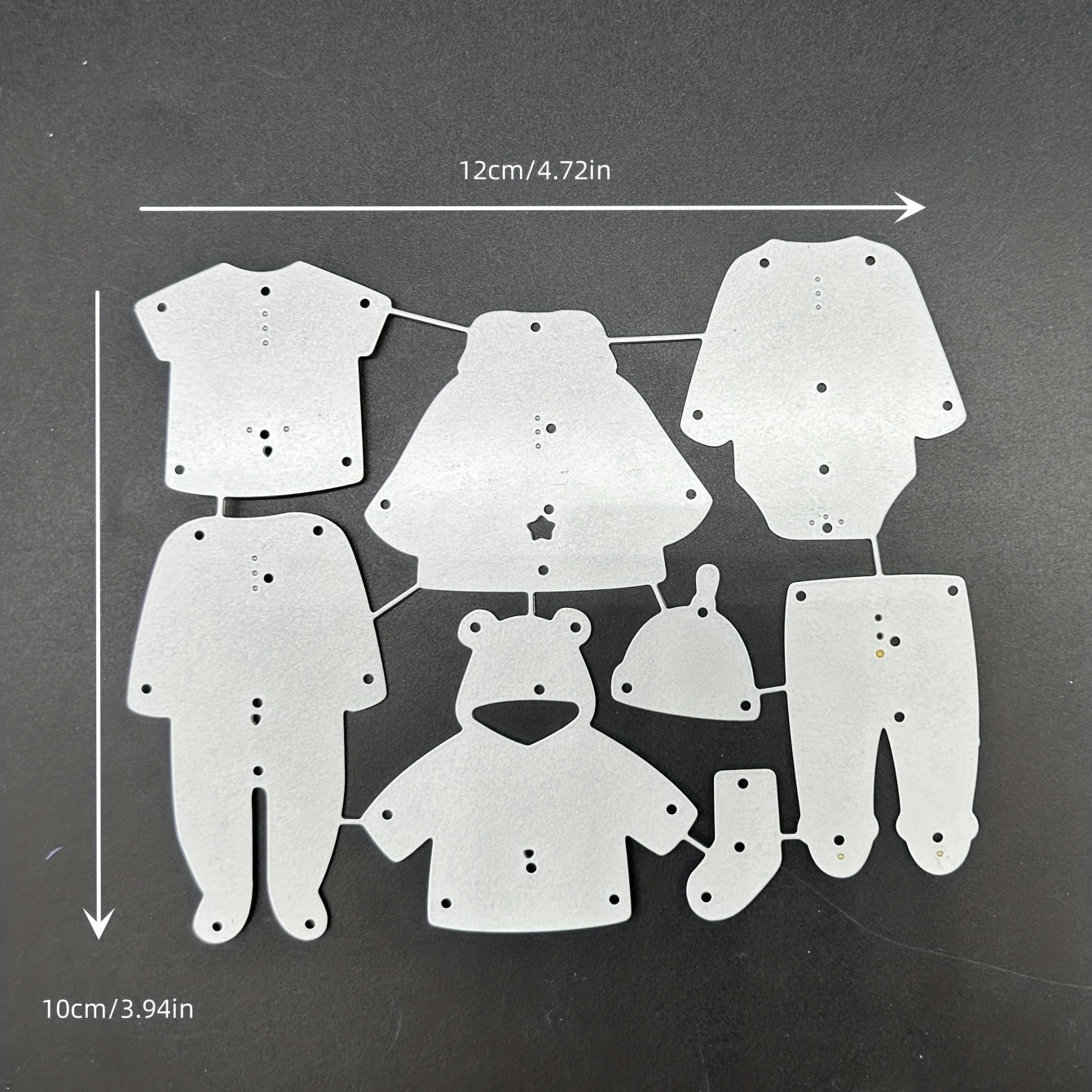 Boys Clothes DIY Metal Embossing Scrapbooking Cutting Die
