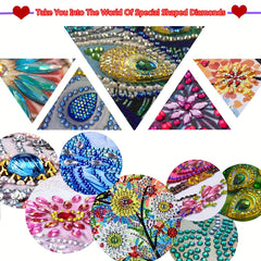 Bird Pattern Diamond Painting Kit for Beginner DIY 5D Diamond Art Kit