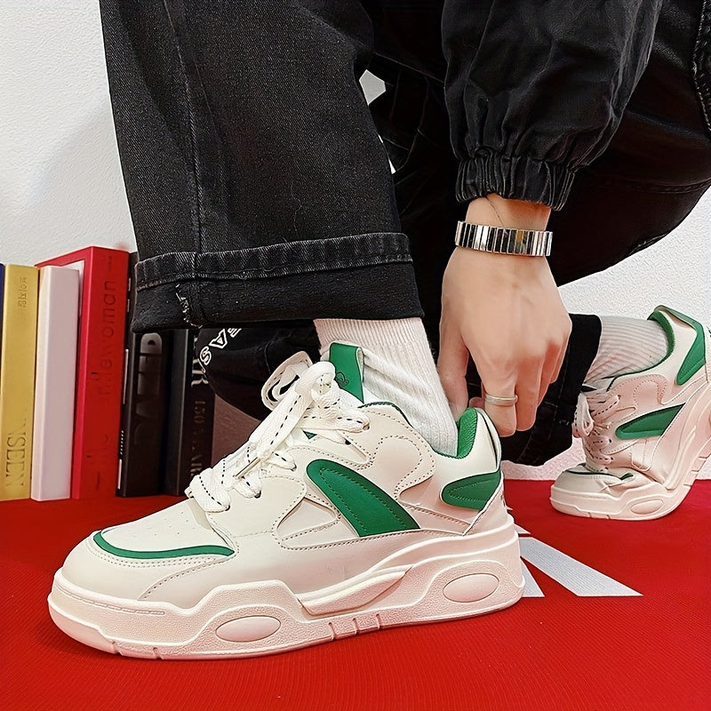 Men's Chunky Sneakers Lace-up Athletic Shoes