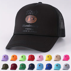 Beer Vintage Baseball Cap Mesh Trucker Hat Adjustable Lightweight Sunscreen Dad