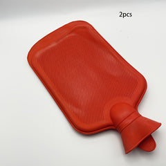 2pcs Large Water-filled Hand Warmer Bag Old-Fashioned Diagonal Design