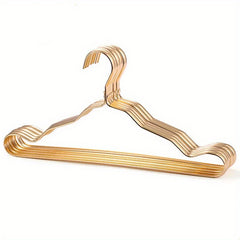 5pcs Aluminum Clothes Hanger Non-marking Non-slip for Dormitory Home
