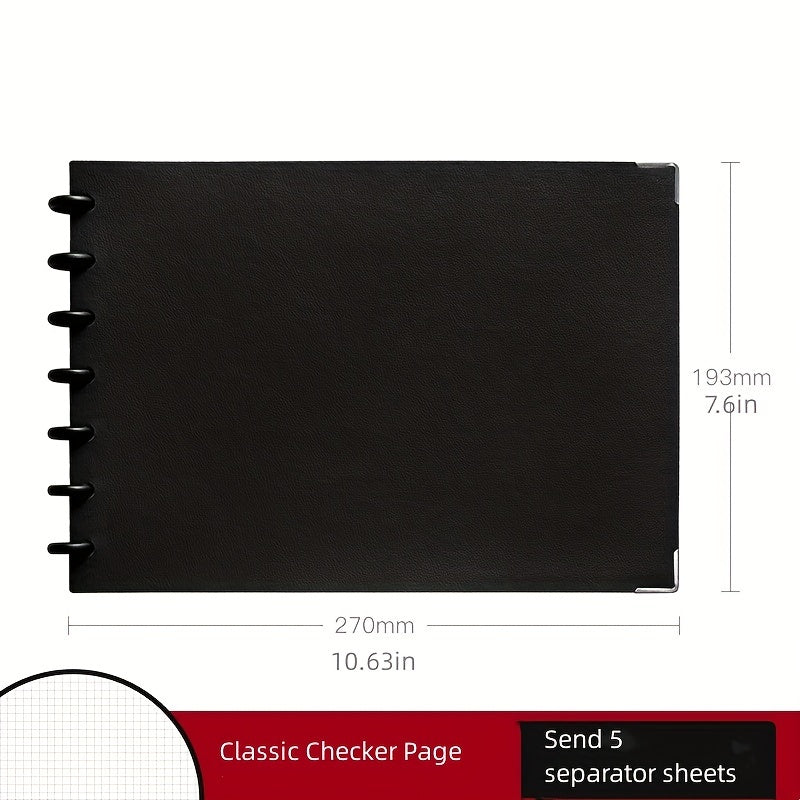 Creative Soft Leather Mind Map Book