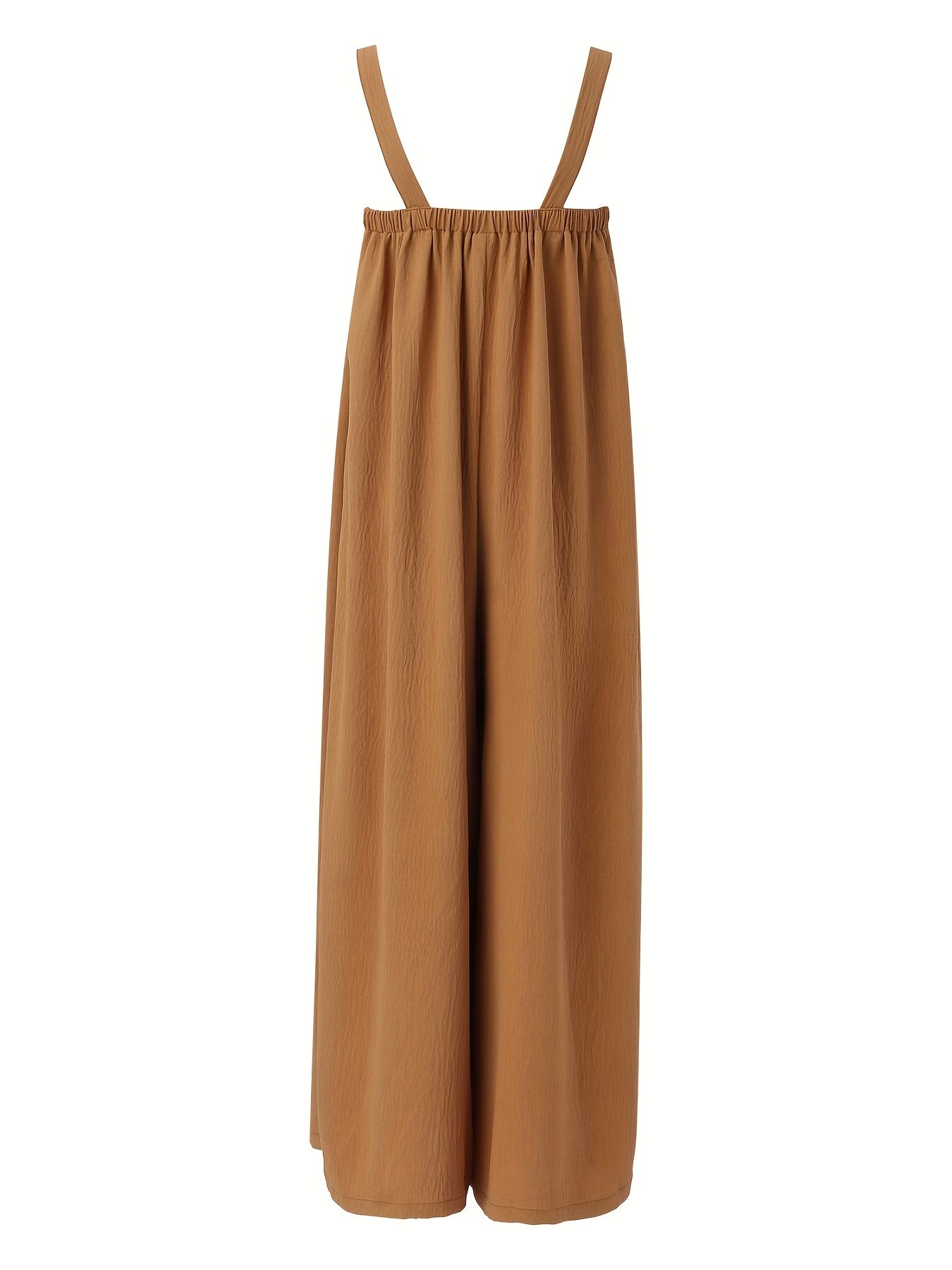 Sleeveless Wide Leg Jumpsuit Spring/Summer Women's Clothing