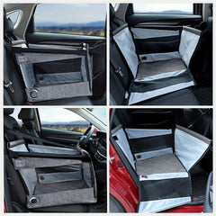 Car Pet Basket Cat Dog Rear Seat Pad