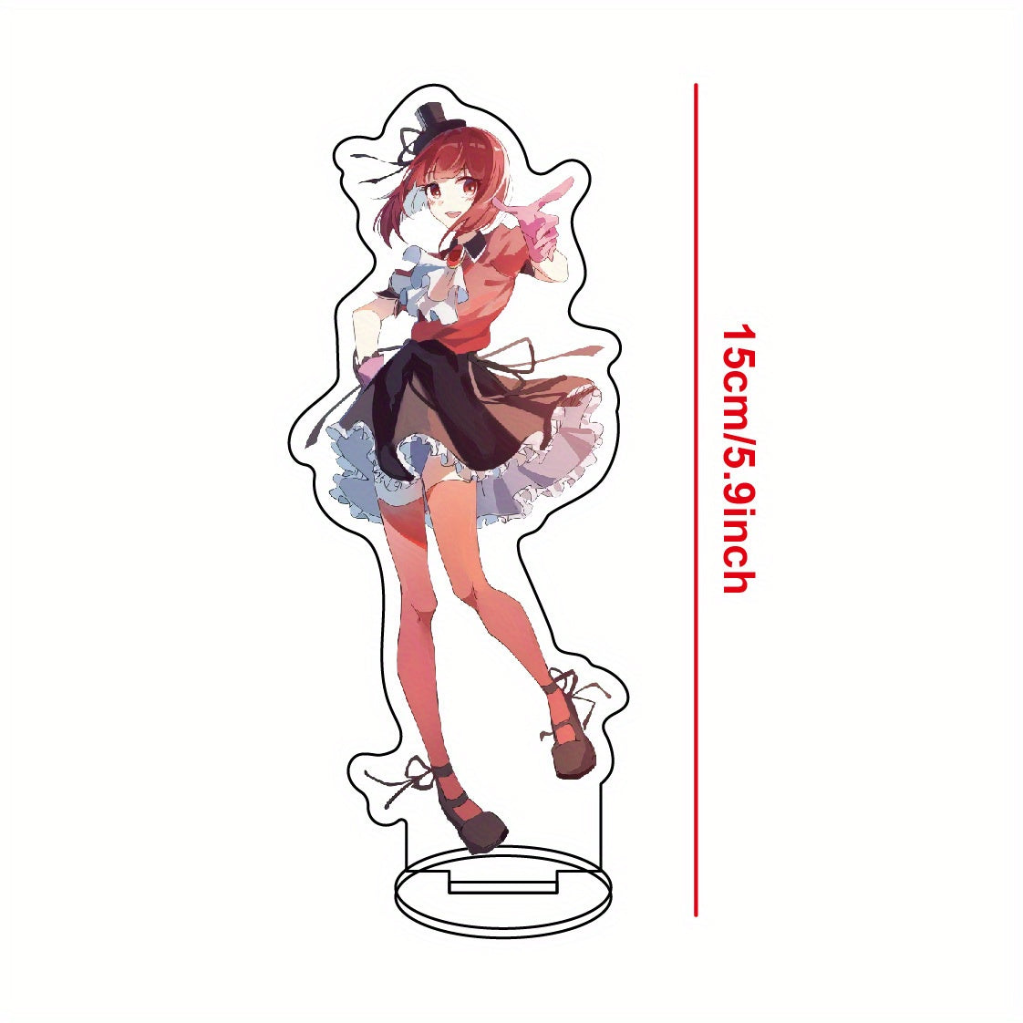 1pc 5 9 Animation Stand Acrylic Decoration