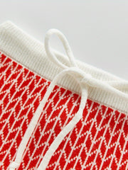 Baby Cotton Striped Pants Drawstring Short Pants