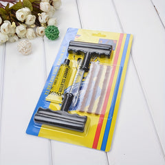 28pcs Tire Repair Tool Set For Tubeless Tyre Puncture Quick Repairing Kit