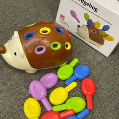 Kids Hedgehog Number Puzzle Toy Educational Learning Gift