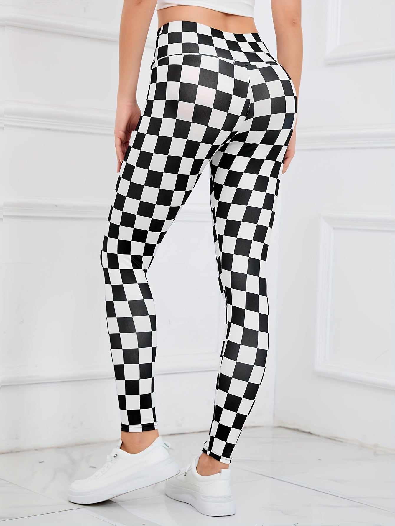 Printed Tight Yoga Workout Pants Stretch Running Fitness Sports Leggings