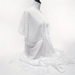 Lace Shawl Sunscreen Cardigan Wrap Loose Smock Beach Shawl