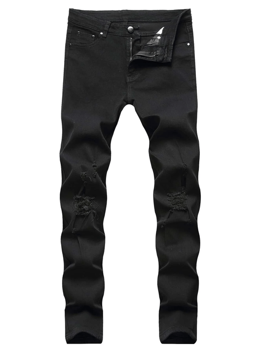 Christmas Special: Men's Ripped Slim Fit Stretch Jeans