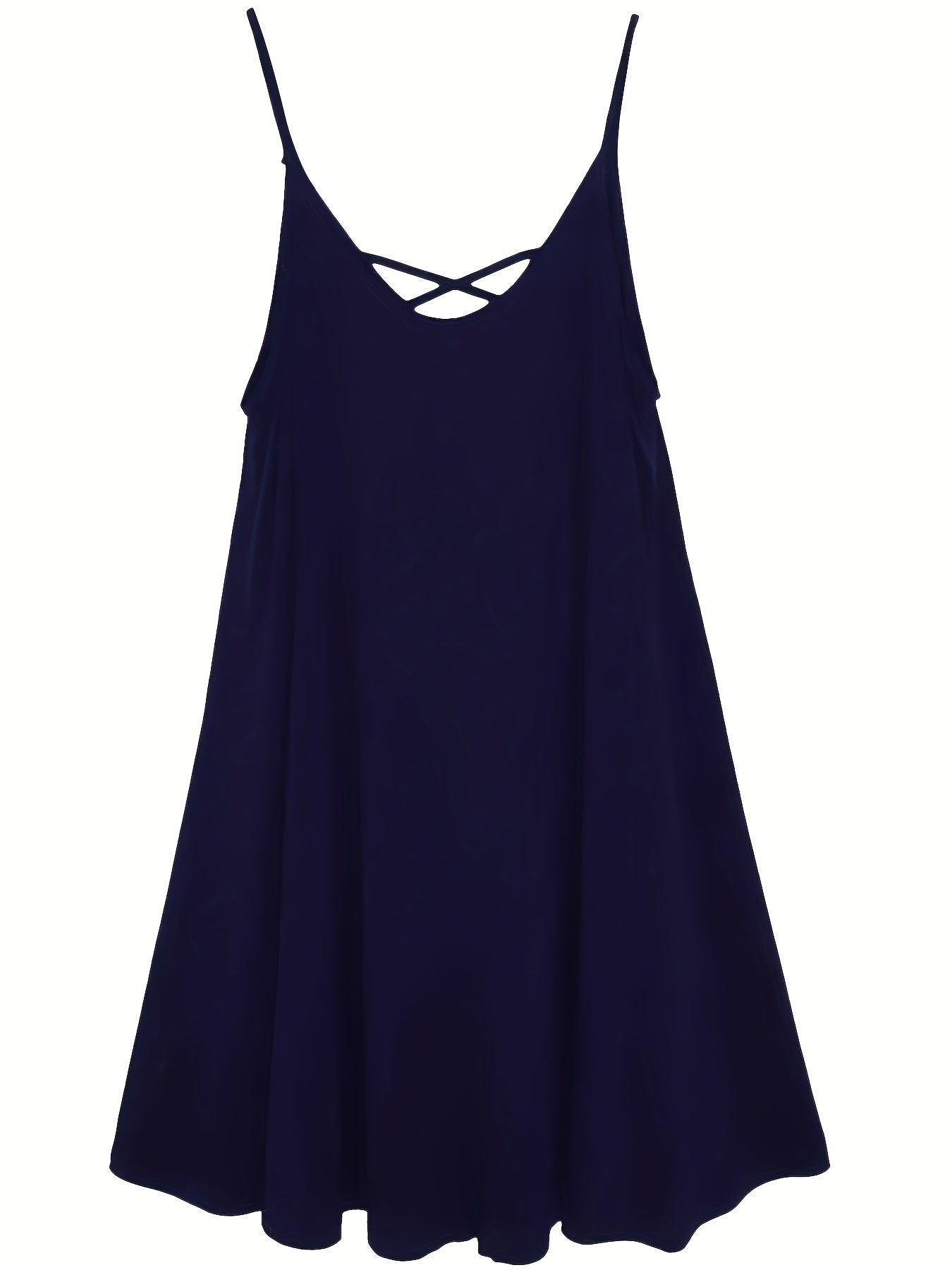  Criss Cross Layered Cami Dress