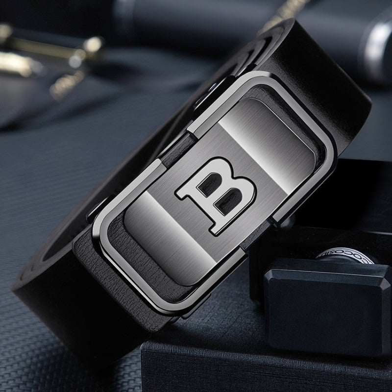 Casual Men's Belt w/ Automatic Buckle