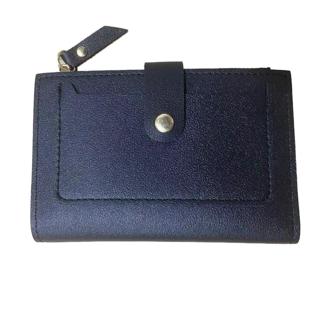 Leather Card Holder Credit Card Case Minimalist Front Pocket Wallet