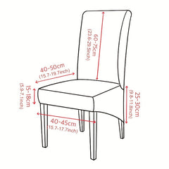 Velvet Stretch Dining Chair Slipcover for Home Decor