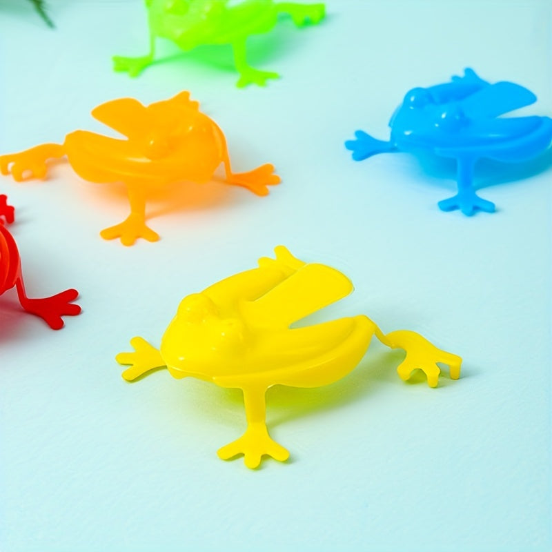 Plastic Leaping Frog Small Frog Parent Child Educational Toys