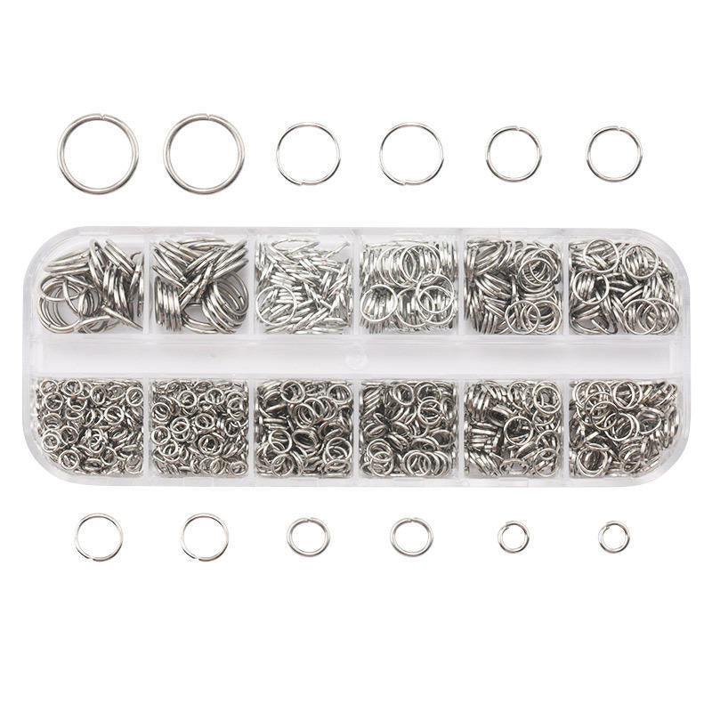 Mixed Size Ring DIY Set 4mm 5mm 6mm 7mm 8mm 10mm
