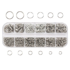 Mixed Size Ring DIY Set 4mm 5mm 6mm 7mm 8mm 10mm