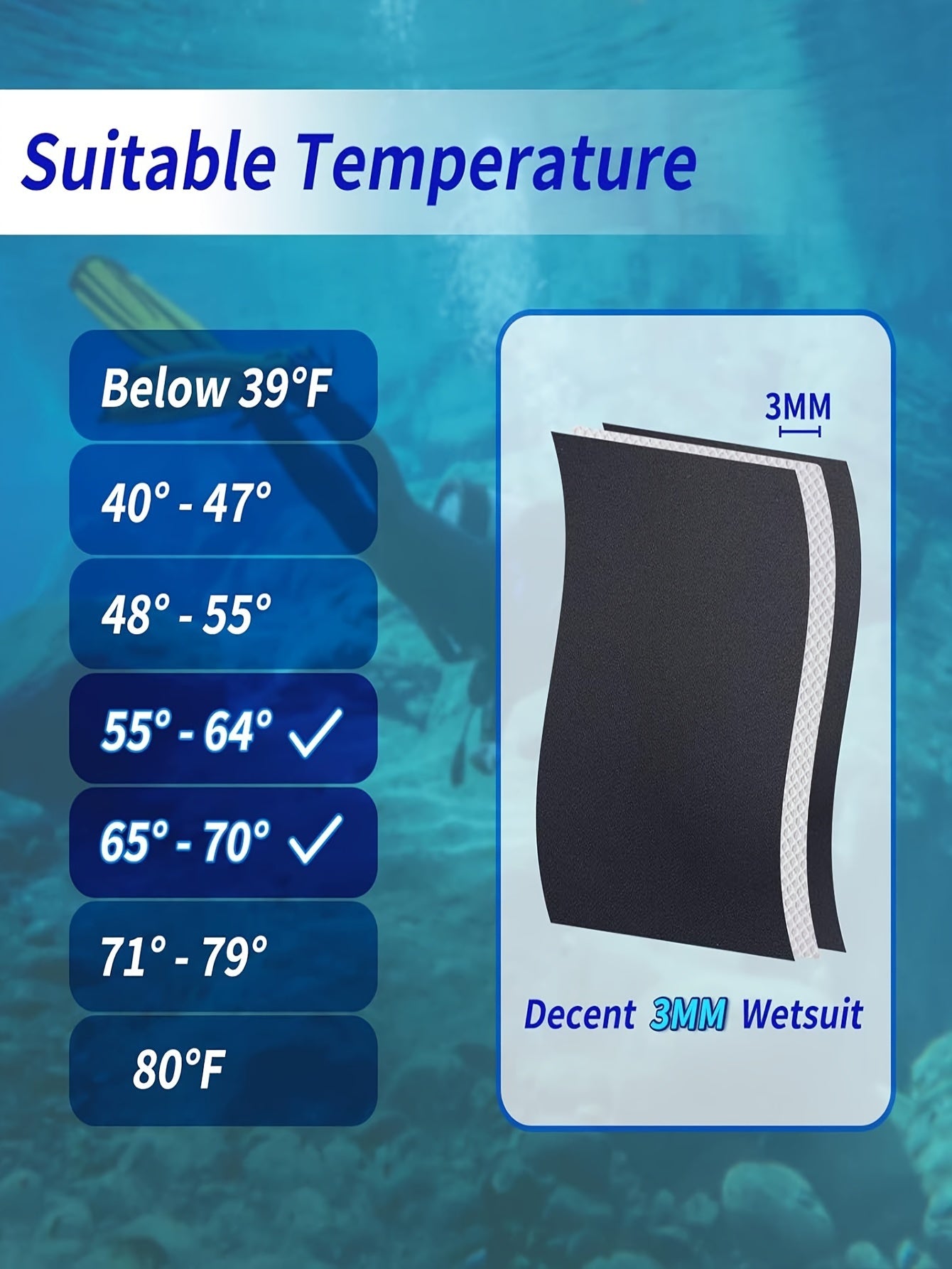 FLEXEL Men's 3mm Skinny Fit Long Sleeve Wetsuit Sun Protection