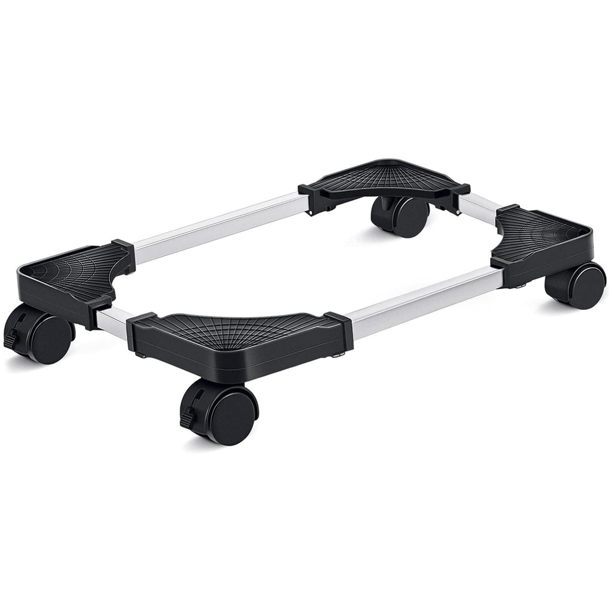 Adjustable Computer Tower Stand with 4 Wheels, Fits Most PC