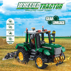 1204pcs Farm Tractor Building Blocks Set for Adults and Teens
