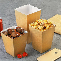 10pcs Popcorn & Chicken Rice Flower Packaging Box