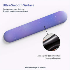 Multicolor Purple Starry Sky Wrist Mouse Pad