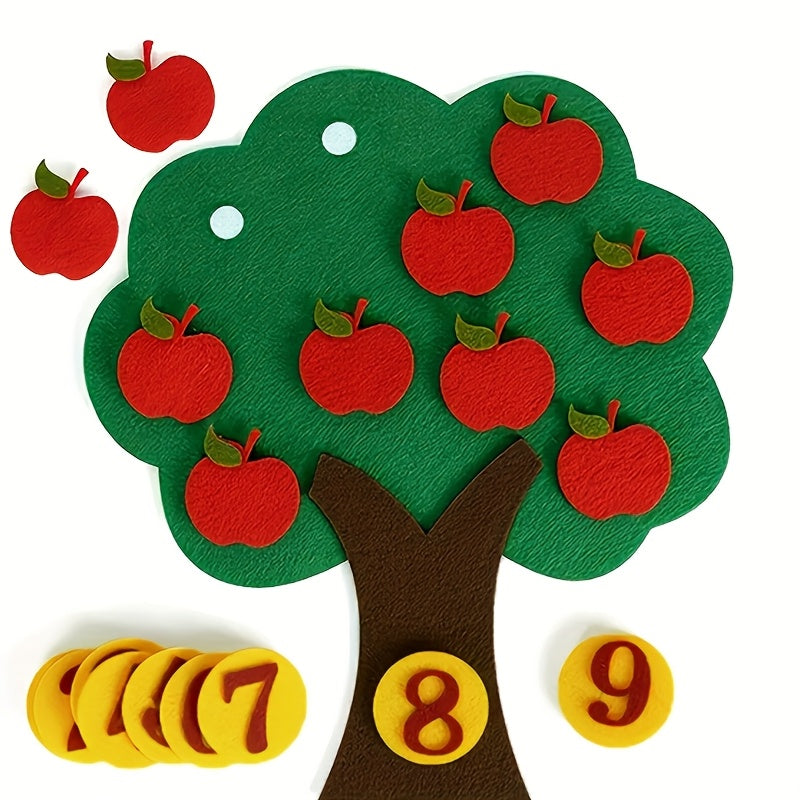 Felt Learning Board Children's Busy Board DIY Puzzle Toy