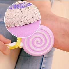 Love Lollipop Foot Grinding Board Double sided Pumice & Brush