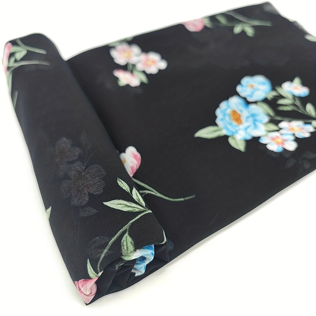 1yd Comfortable Breathable Chiffon Fabric DIY Clothing Pants Dress