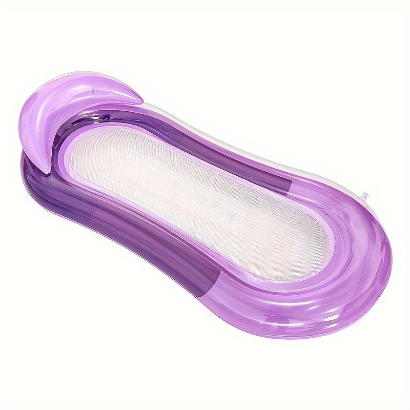 Inflatable Swimming Floating Board with Backrest for Pool