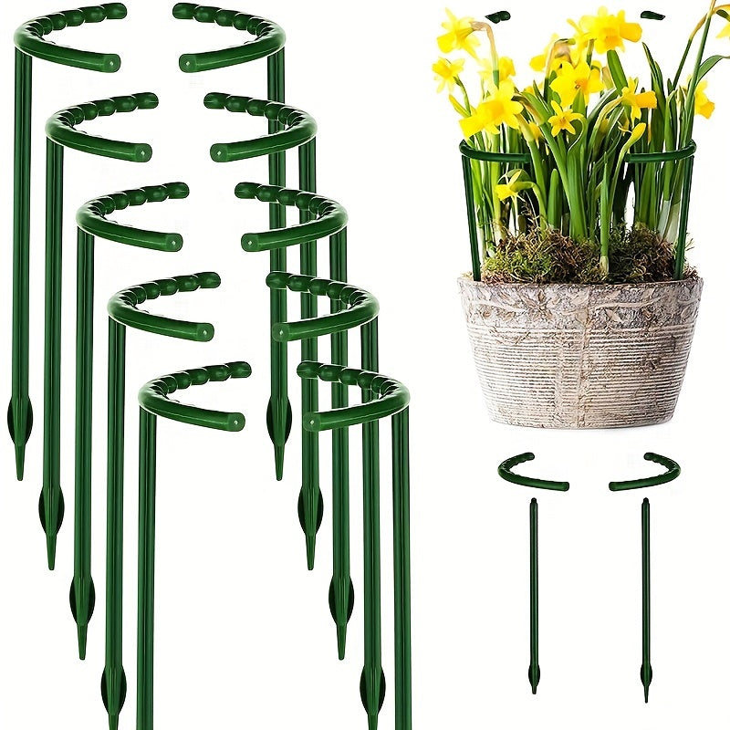 4pcs Plant Support Pile Frame Indoor Flower Vine Climbing Bracket