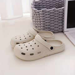 Men's Closed Toe Garden Clogs Soft Sole Slip-On Sandals