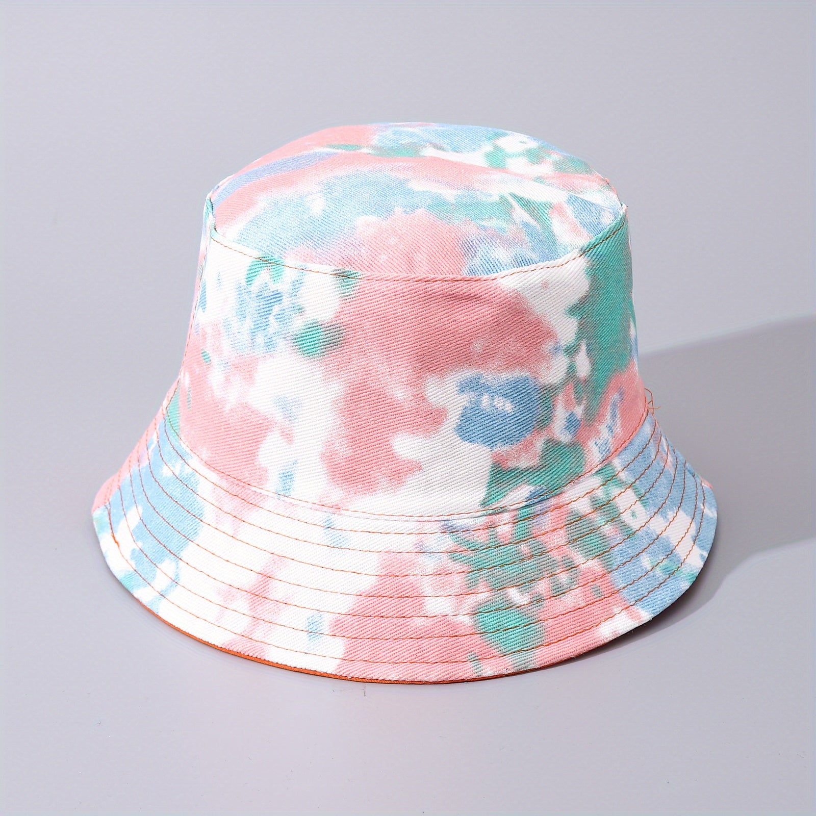 Mens Graffiti Fisherman Hat Painted Small Brim Sunshade Hat