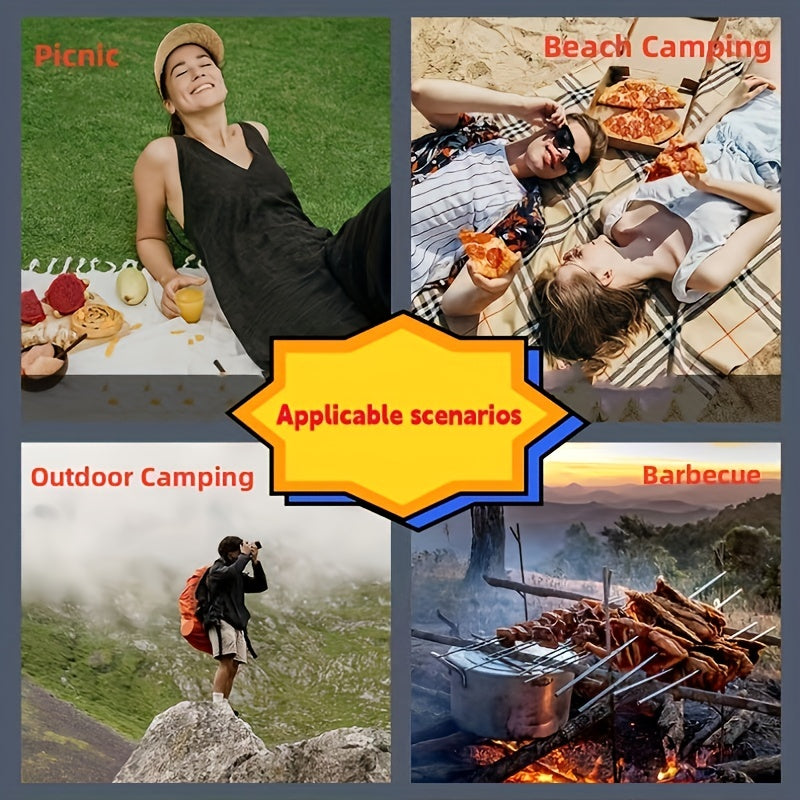 Waterproof Tent for 3-4 People, Ideal for Camping, Beach and Picnics