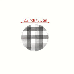 100pcs 2 9 Bonsai Pots Bottom Grid Mat Mesh Garden Drainage Mesh