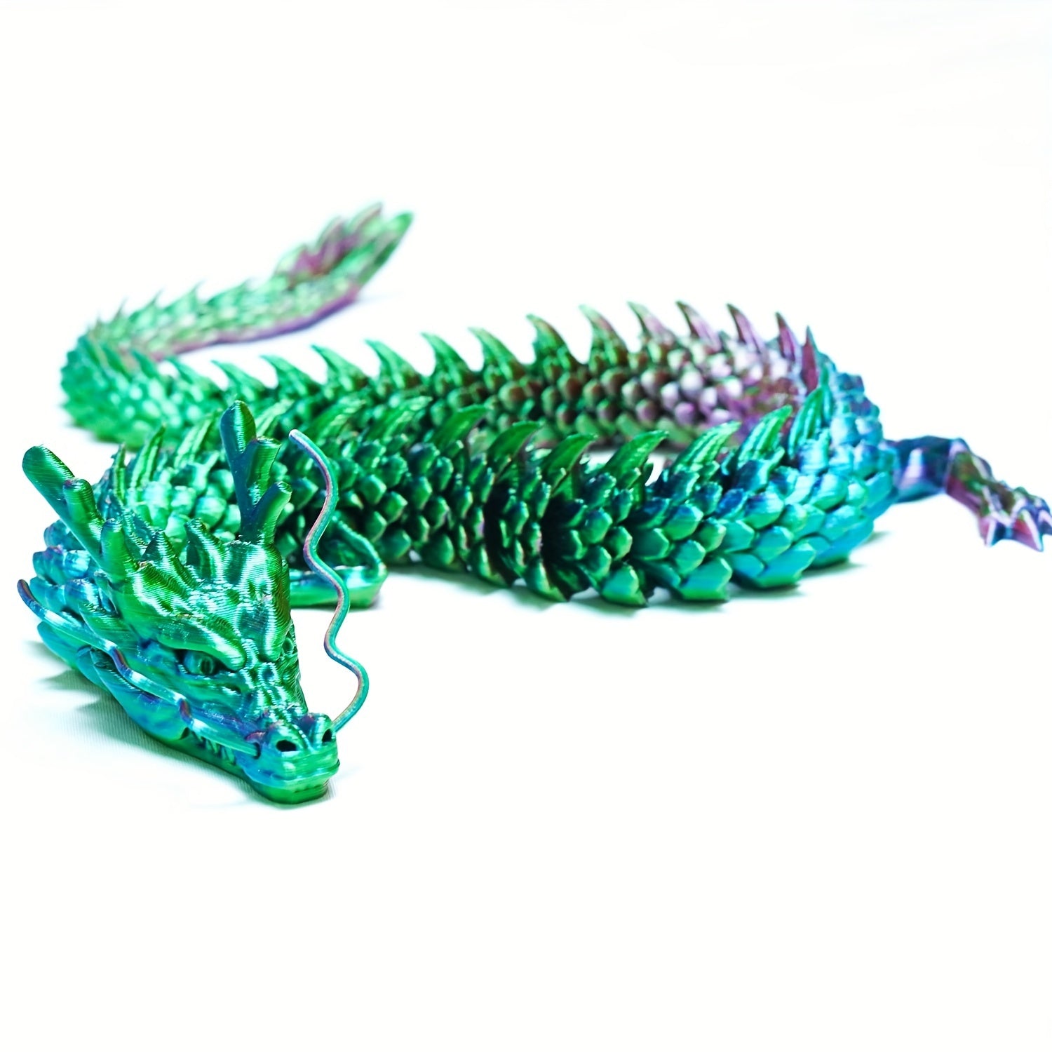 Laser 3D Printed Dragon Articulated Joints Chinese Dragon Model