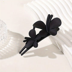Frosted Butterfly Hair Clip Vintage Barrette Women Hair Accessories