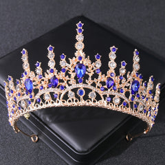 Vintage Rhinestone Wedding Crown Tiara Hairband