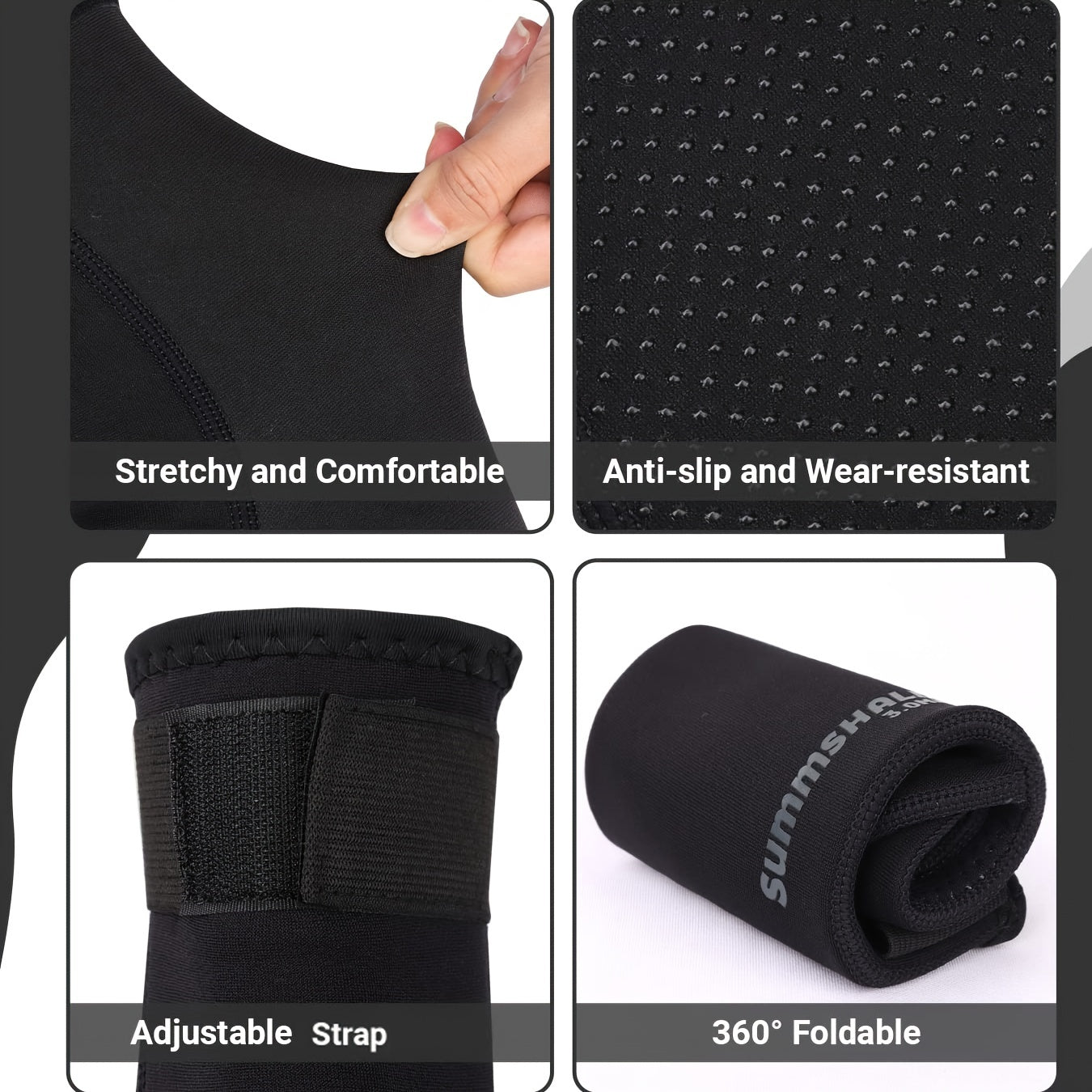 3mm Neoprene Diving Socks Anti-slip Thermal Socks