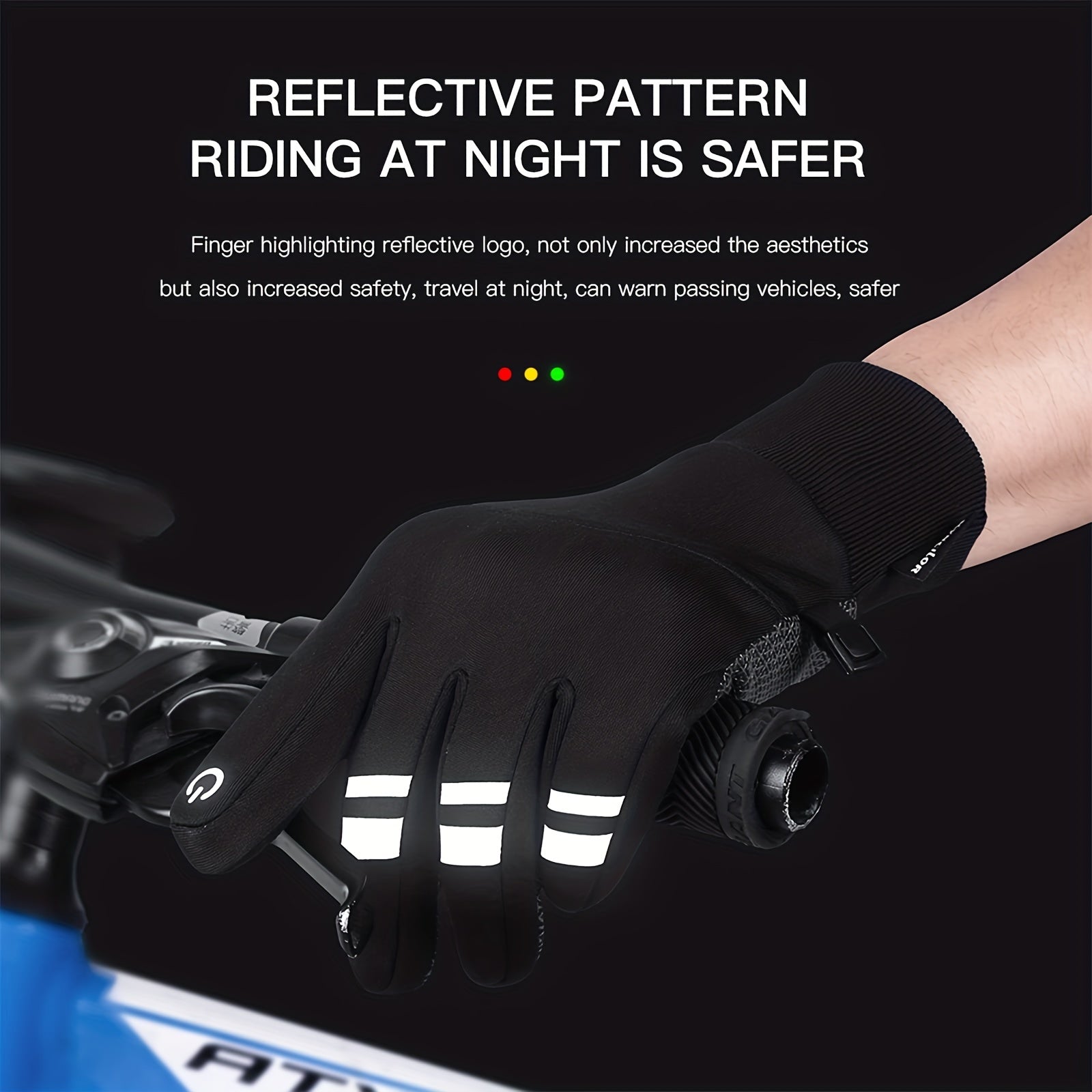 Winter Touch Screen Waterproof Windproof Non Slip Gloves