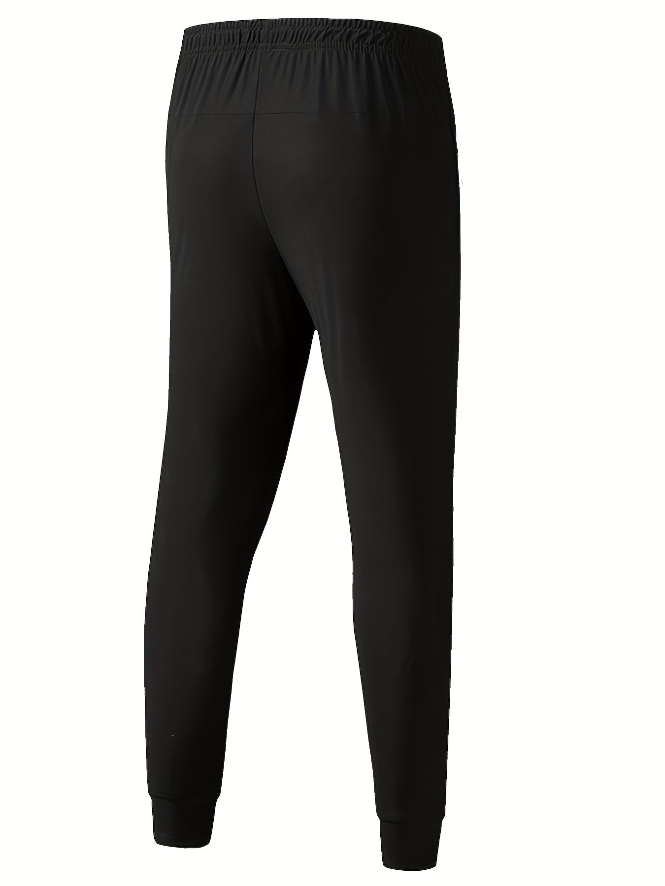 Breathable Men's Joggers with Zipper Pocket for Summer
