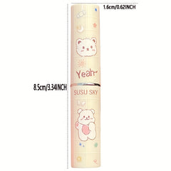 6-Color Mirror Glow Lipstick Jelly Tinted Lip Balm