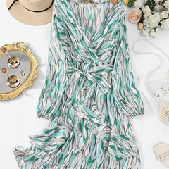 Floral Print Maxi Dress Plus Size