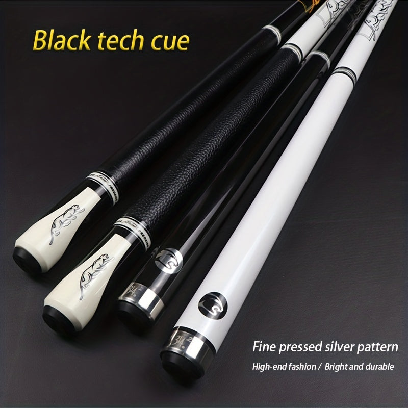 Chinese Style Eight Cue Set for American Nine Ball and Pool Games