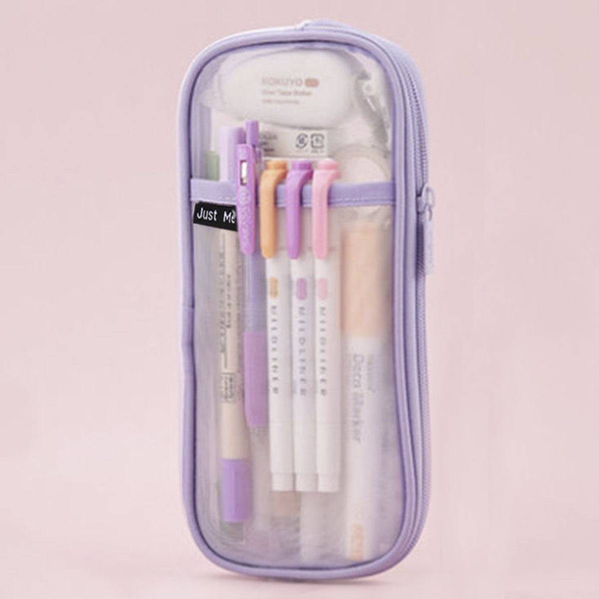 Transparent Pencil Case High School Exam Large Capacity