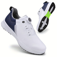 Men's Non-Slip Golf Shoes with Rotary Buckle