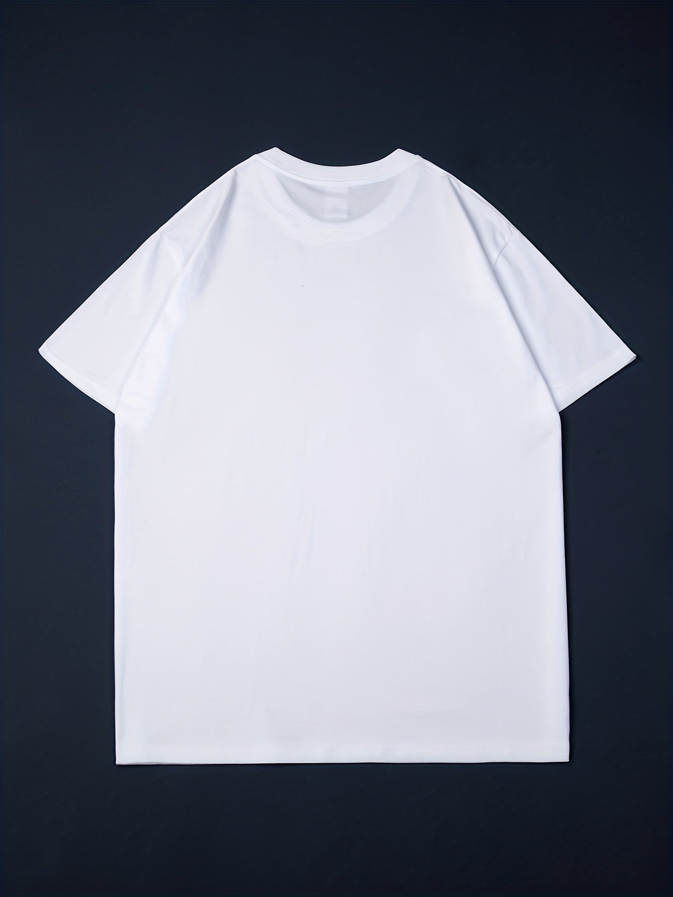 Illustration Pattern Print Men's Graphic Cotton Crew Neck Active T shirt